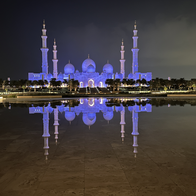 Abu Dhabi / Sheik Zayed Moschee