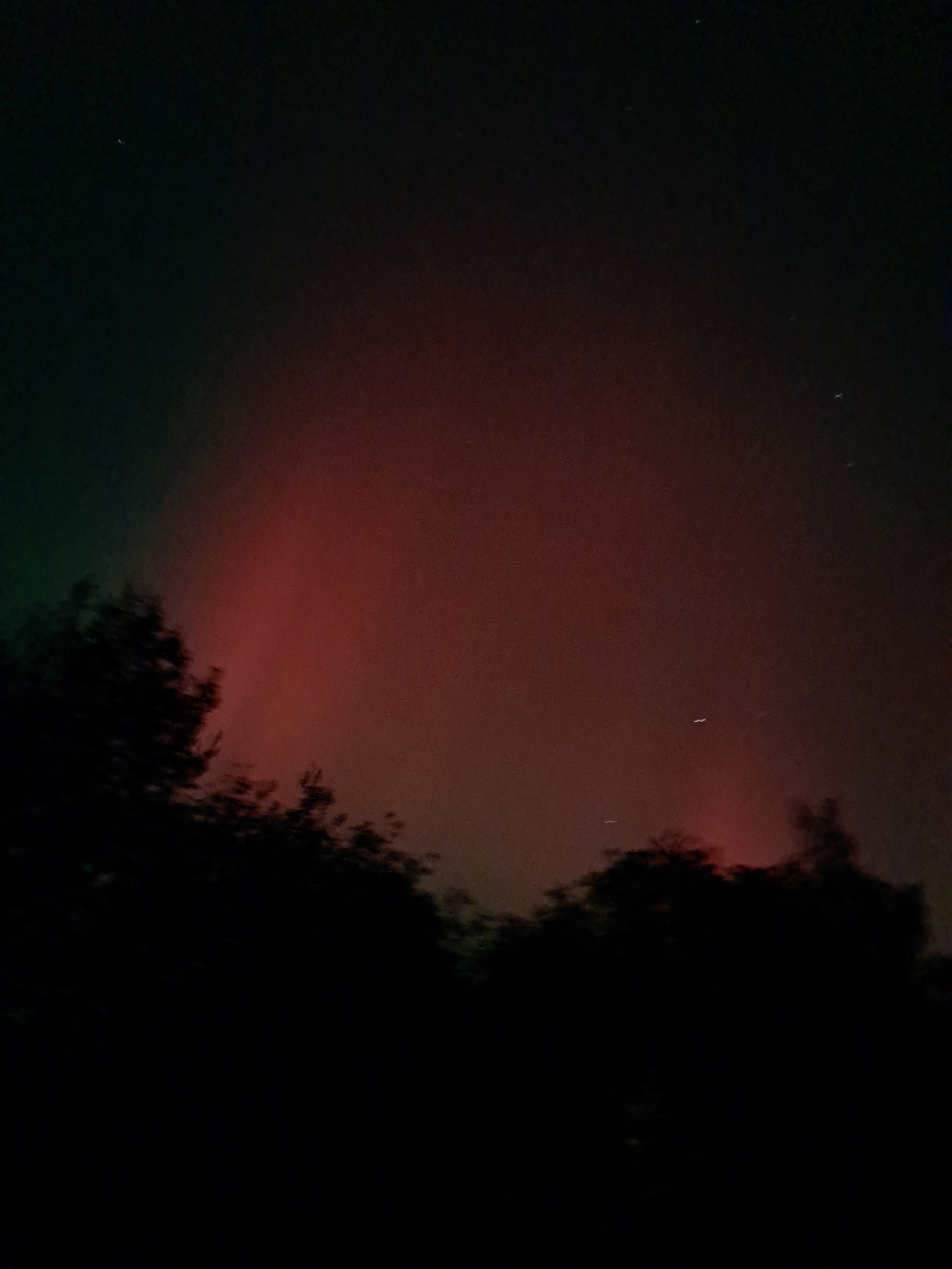 Nordlichter über Deutschland