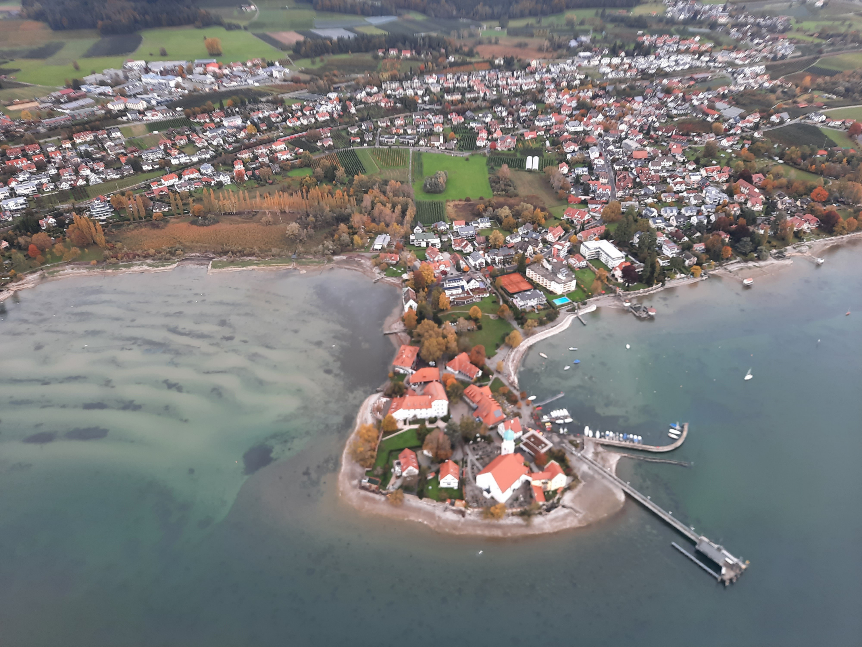 Zeppelinflug 2021 Friedrichshafen / Bodensee