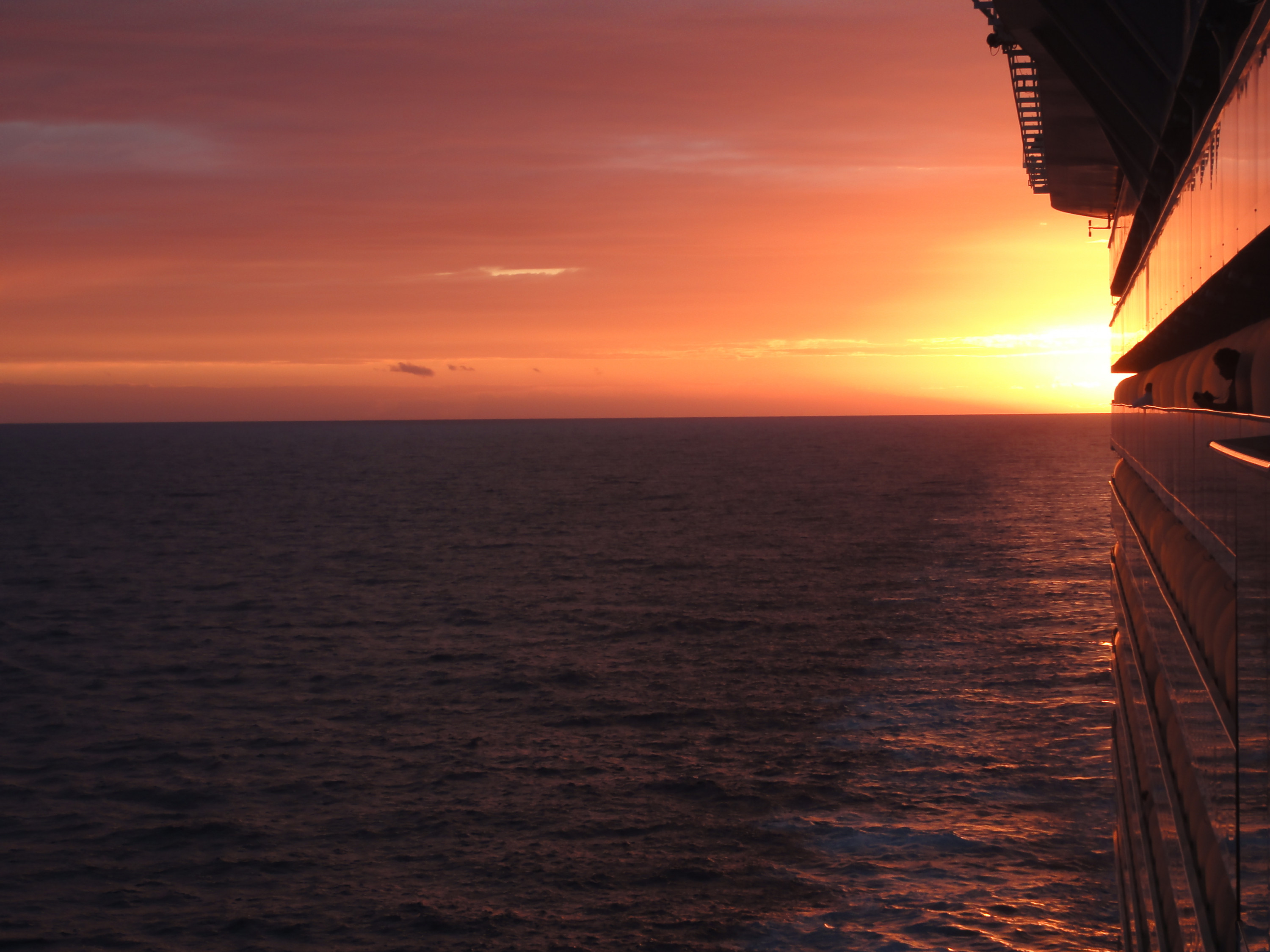 Sonnenuntergang, Allure of the Seas