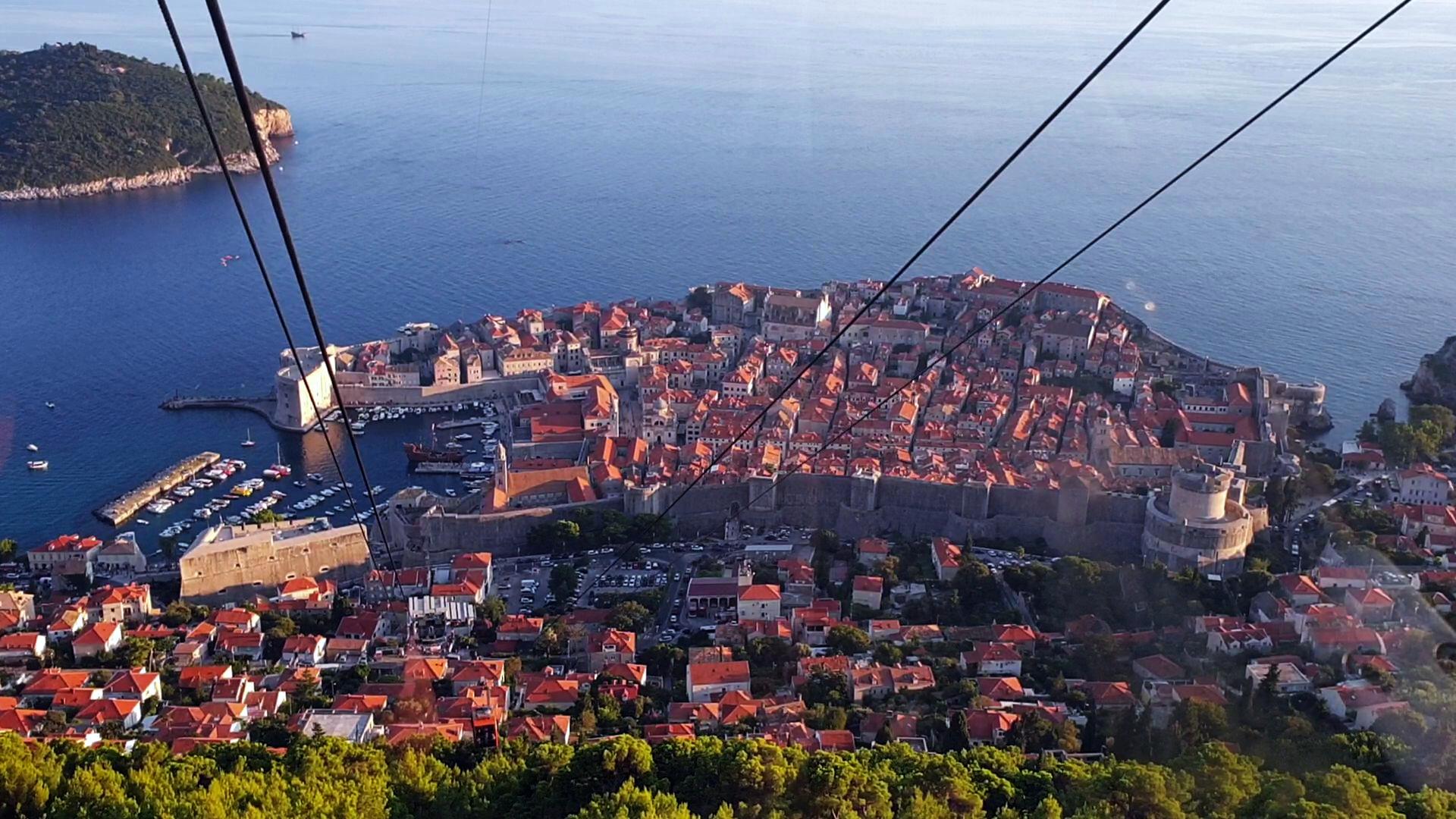 Seilbahnfahrt in Dubrovnik