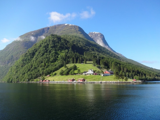 Unterwegs in Norwegen - Irgendwo im Fjord bei Alesund