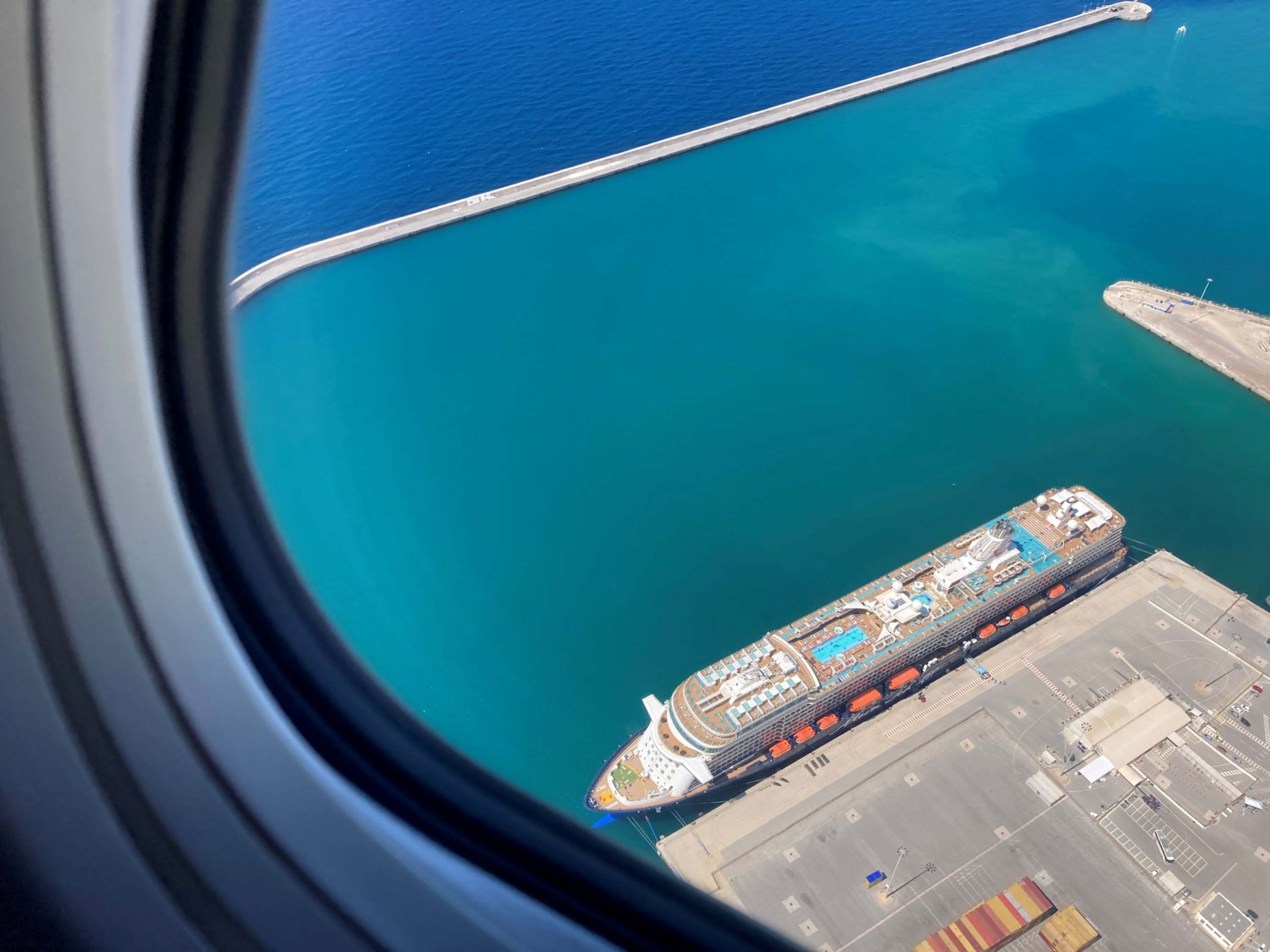 Mein Schiff 5 von oben