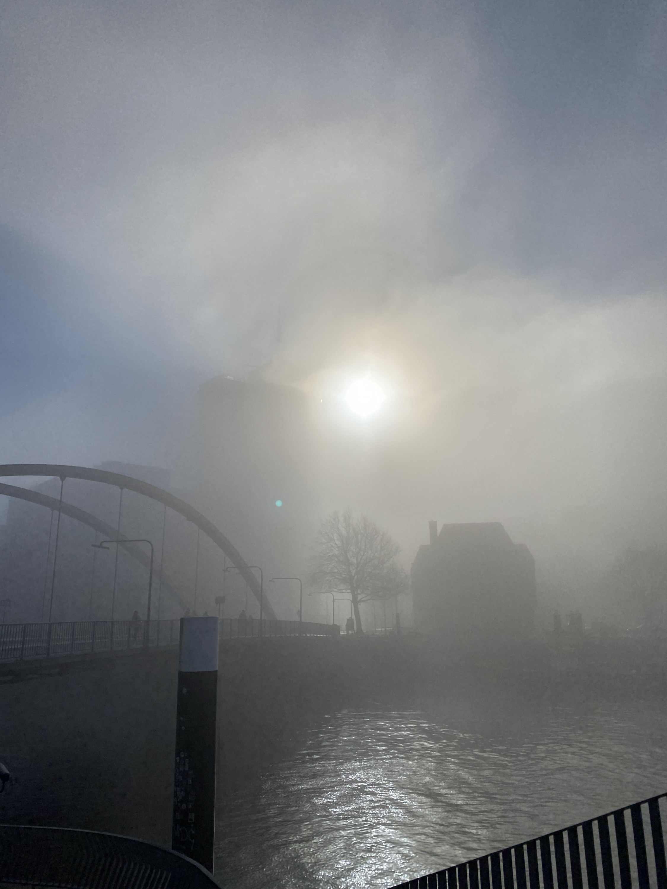 An der unsichtbaren Speicherstadt