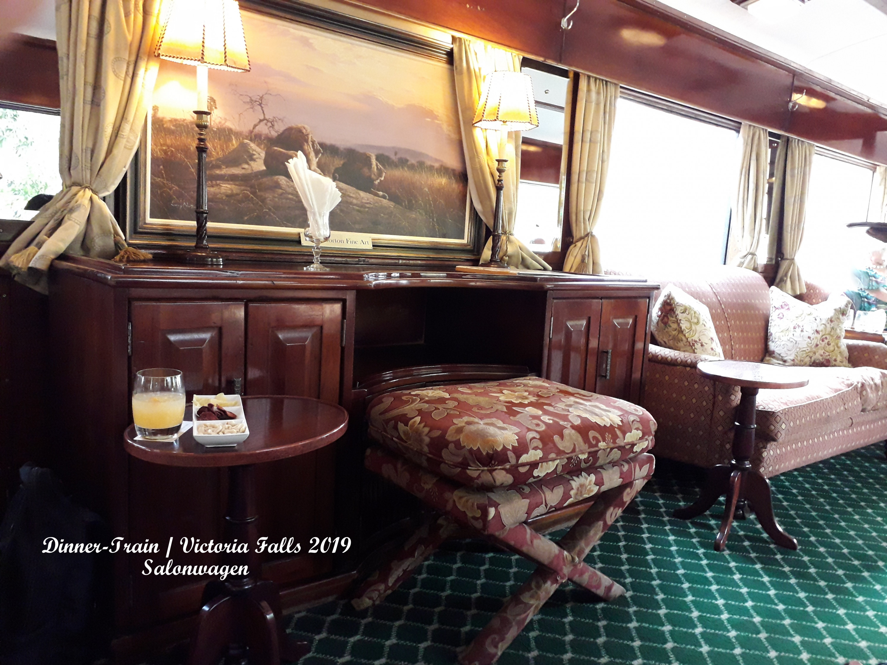 Dinner-Train at Victoria Falls