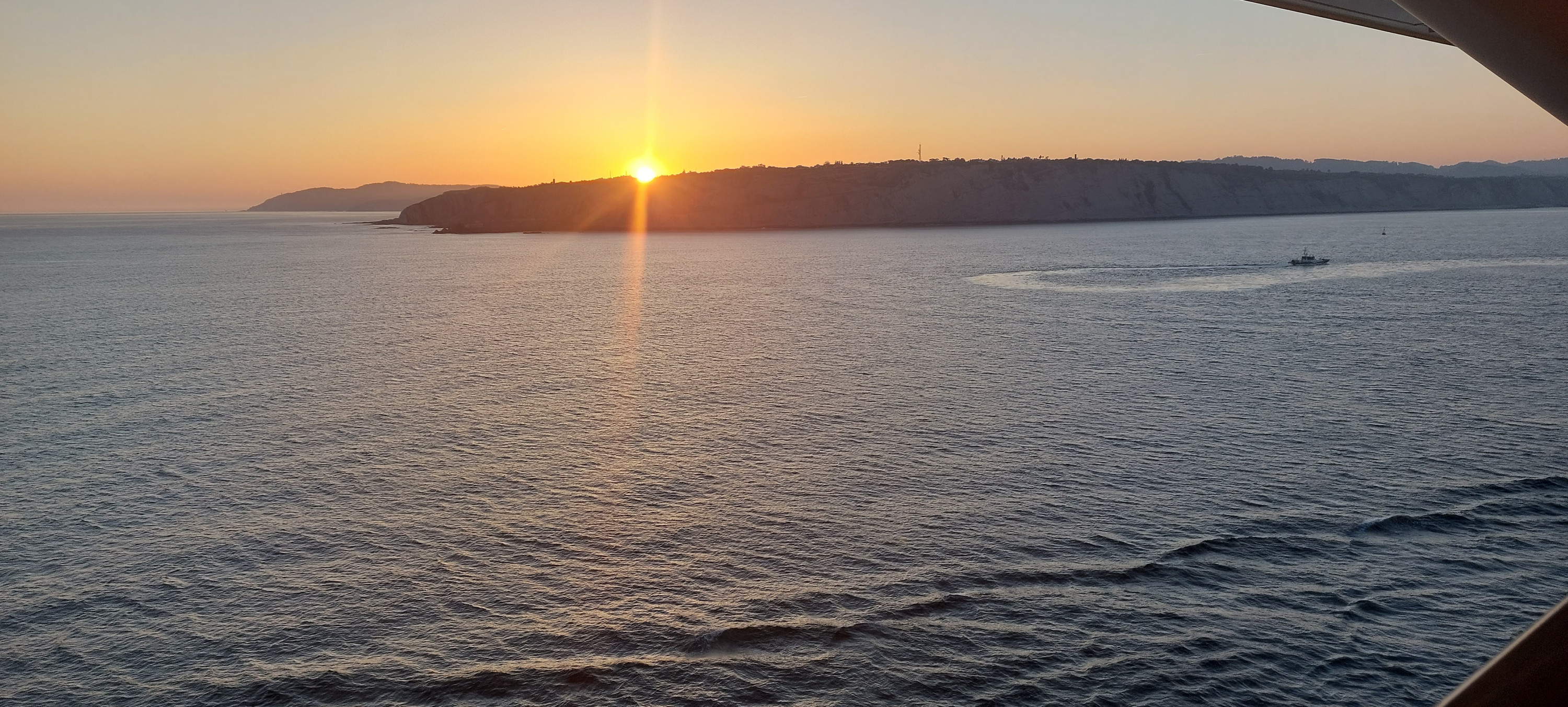 Sonnenaufgang in Bilbao