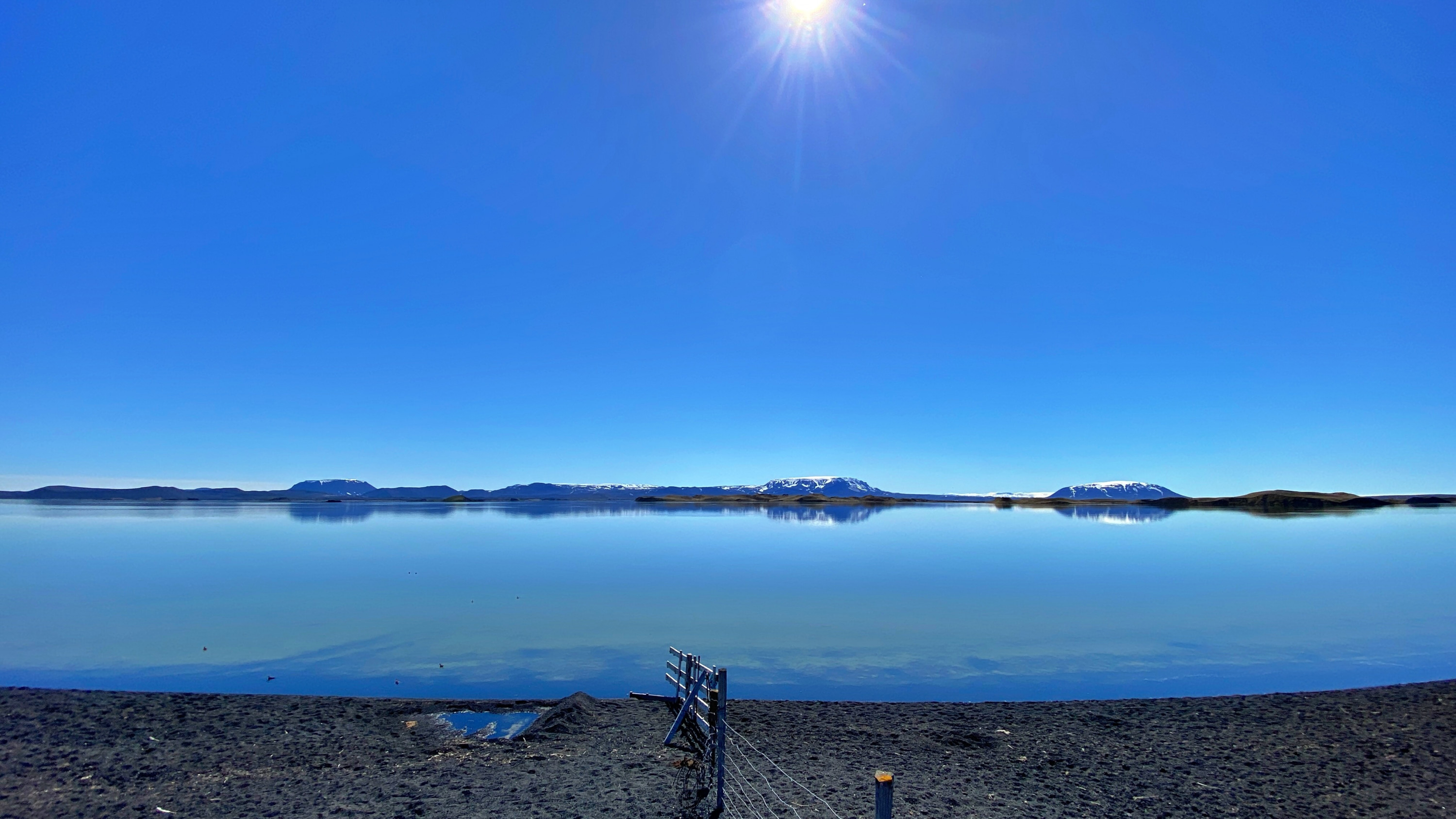 Myvatn See Island im Mai 2022