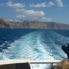 Am Kraterrand von Santorini