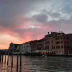 Sonnenuntergang am Canale Grande